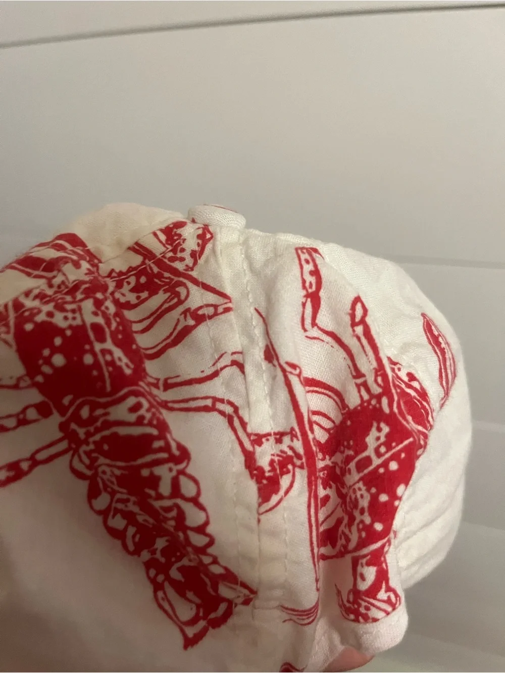 Vintage Joe Boxer Hat Cap OS  Lobsters Maine Cape cod Beach summer Nantucket MV